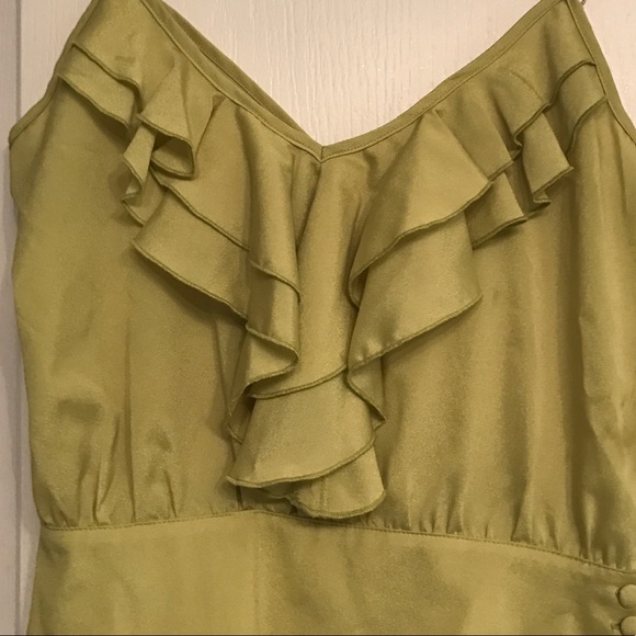 Lime Green Crop Tank - Picture 3 of 4